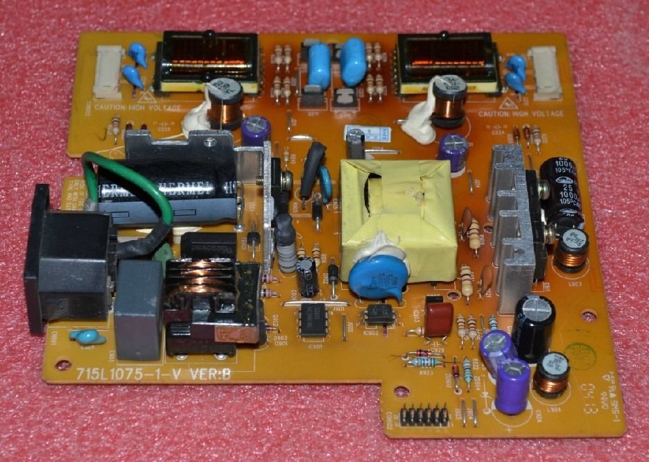 Original Power Supply Board Monitor ViewSonic vx715 715L1075-1-V
